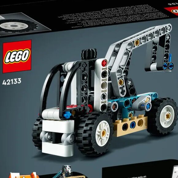 Brand New Lego Technic 2 in 1 Telehandler 42133 Forklift to Tow - Picture 4 of 8